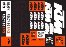 [3PW210024400] TEAM CORPORATE STICKER SHEET