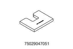 [75029047051] Parte inferior de la placa separadora