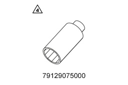 [79129075000] Cabeza poligonal